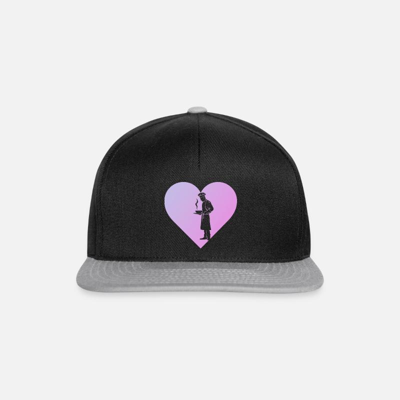 Cuisinier Cuisinier - Casquette snapback - noir/gris