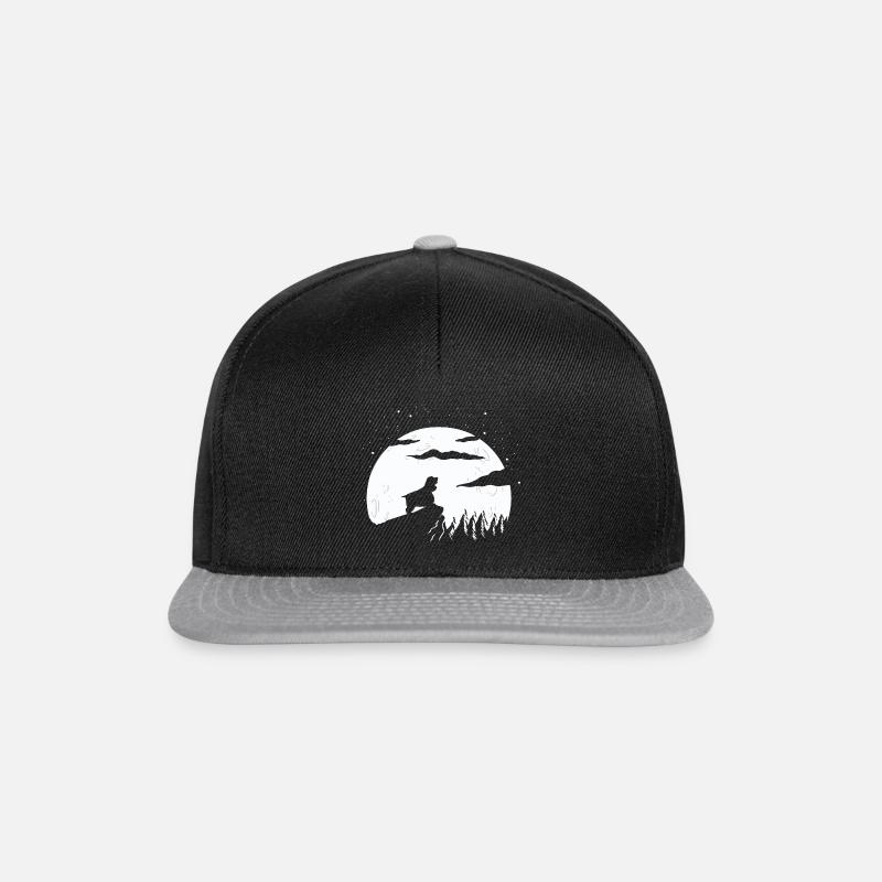 Cocker Spaniel - Snapback Cap - Schwarz/Grau