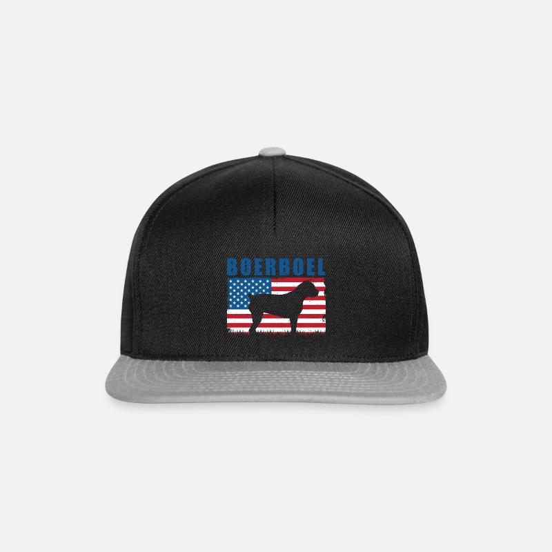 Boerboel - Snapback Cap - Schwarz/Grau