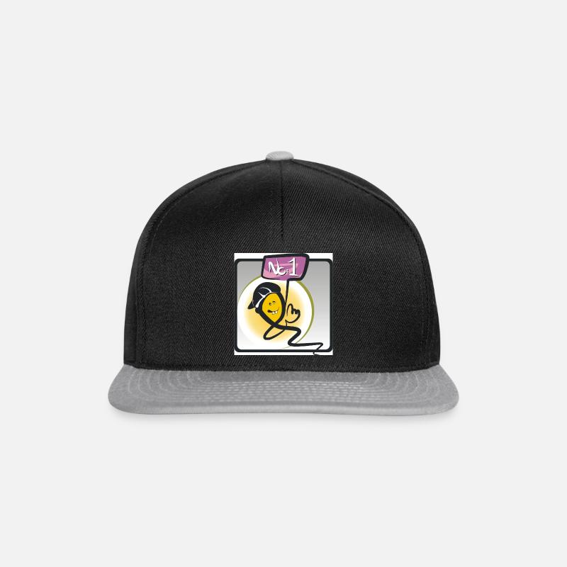 Gewinner - Snapback Cap - Schwarz/Grau