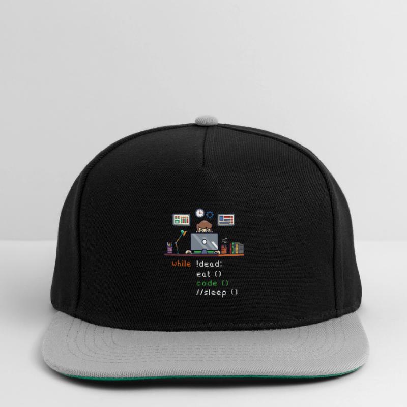 Computer Science Python P... Programmierer & Nerd Snapback Cap