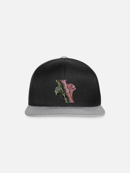 Dualität - Snapback Cap - Schwarz/Grau