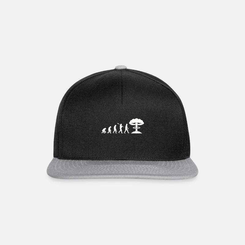 Fin de l'humanité - Casquette snapback - noir/gris