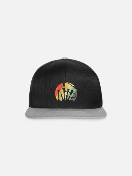 Dudelsack - Snapback Cap - Schwarz/Grau