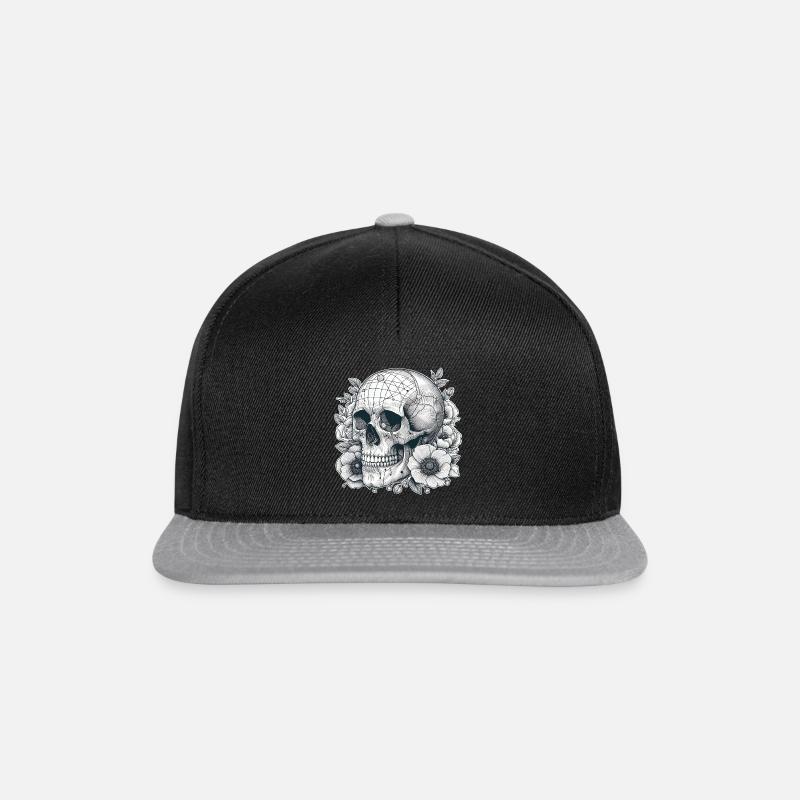 Uralt - Snapback Cap - Schwarz/Grau