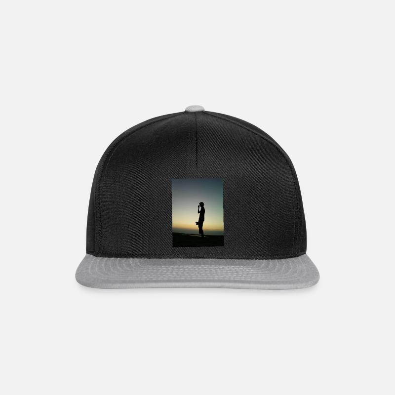 Relax on the beach - Snapback Cap - black/grey