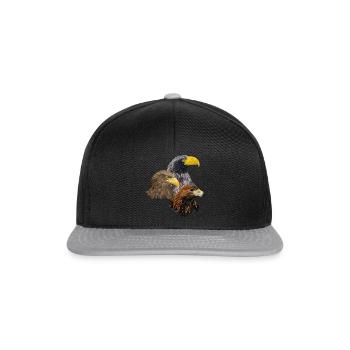 Birds of prey - Snapback Cap - black/grey - Front