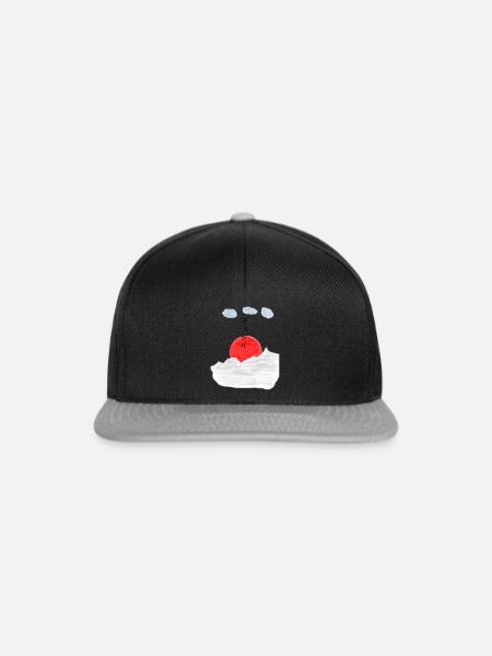 Schönes Japan Design - Snapback Cap - Schwarz/Grau