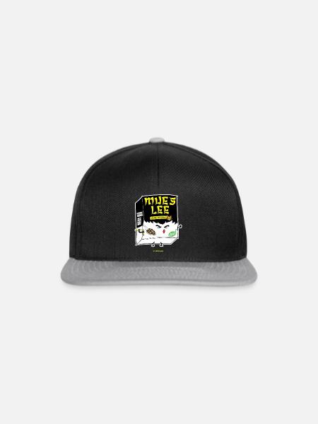 mueslee-studio haka - Snapback Cap - Schwarz/Grau