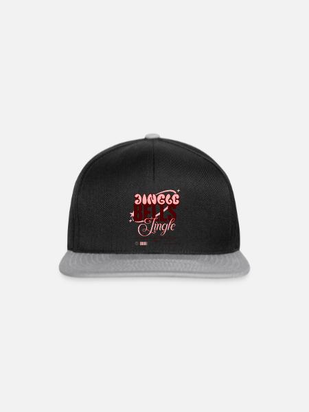 Jingle Bells - Snapback Cap - Schwarz/Grau