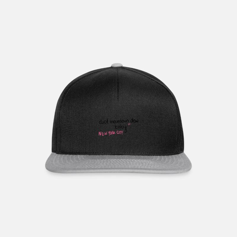 Diet Mountain Dew LDR Lana - Snapback Cap - Schwarz/Grau