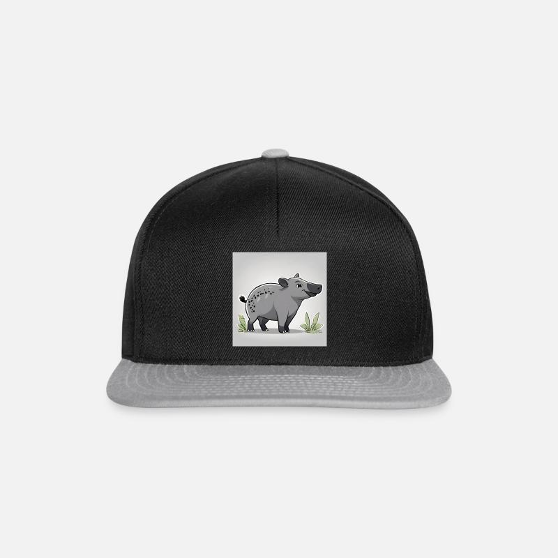 Tapir - Snapback Cap - Schwarz/Grau