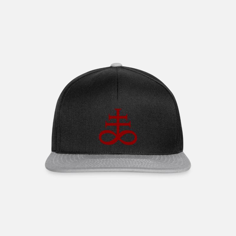 Leviathan Cross - Snapback-caps - svart/grå