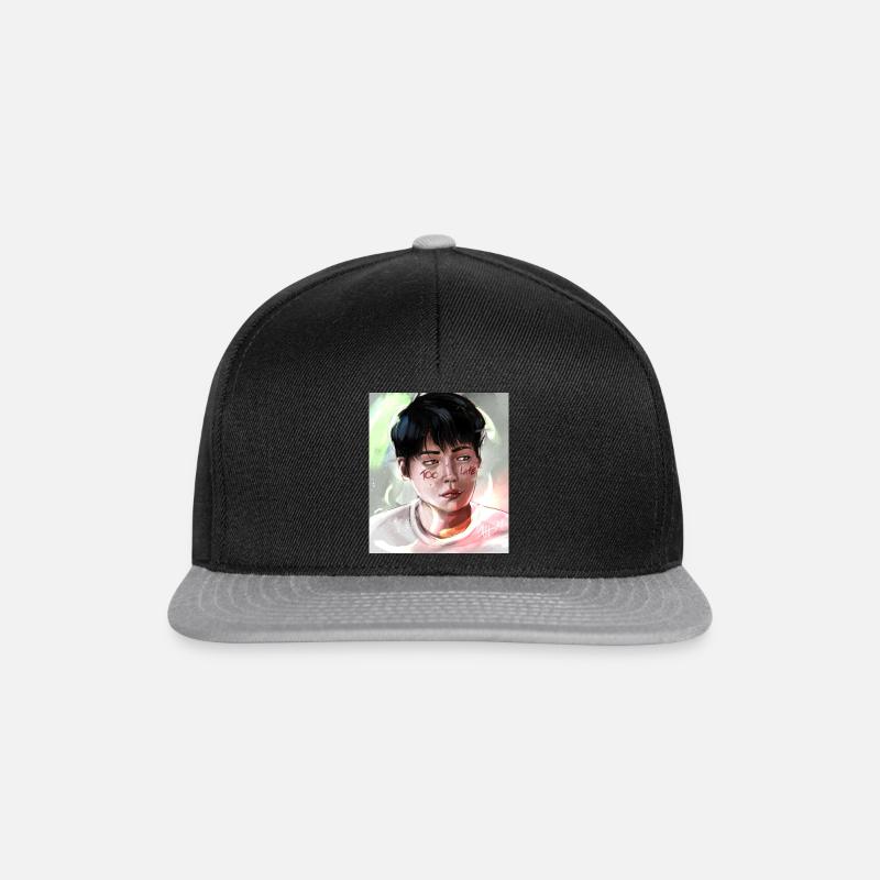Is it too late for me ? - Casquette snapback - noir/gris