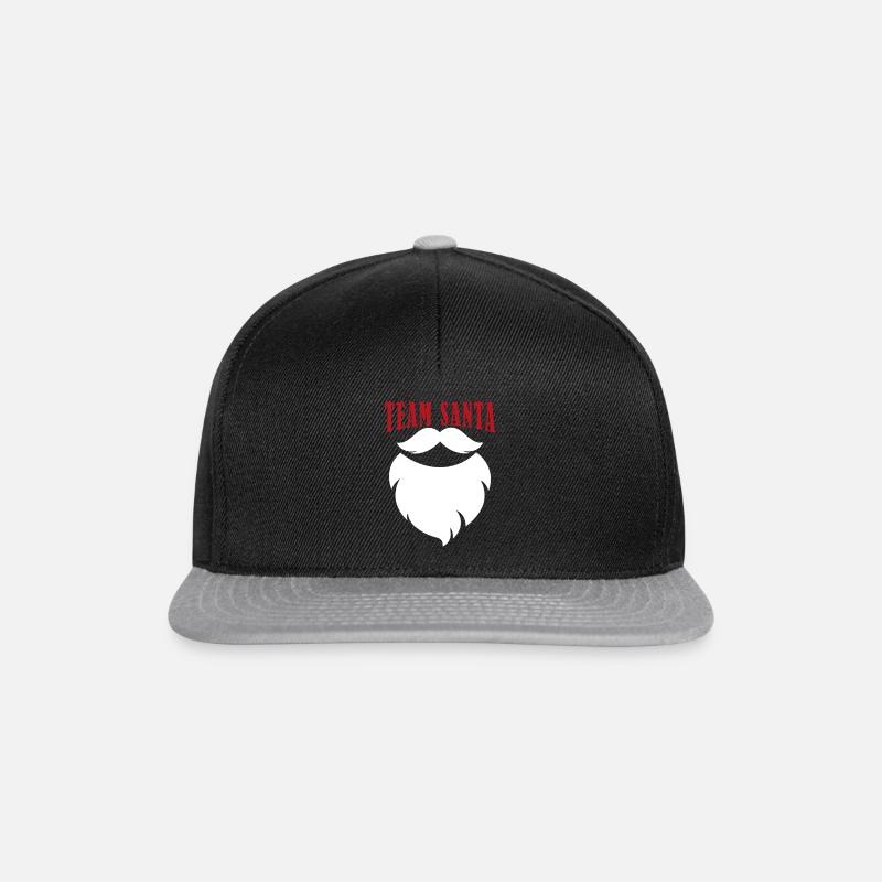 Team Santa Accessoires - Snapback Cap - Schwarz/Grau
