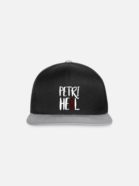 Petri Heil - Snapback Cap - Schwarz/Grau