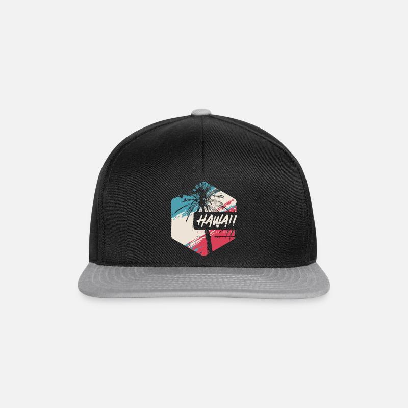 Hawaii - Snapback Cap - Schwarz/Grau