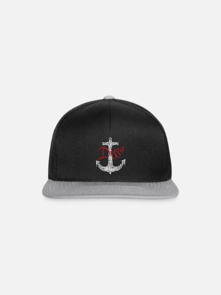 Anker Digga - Snapback Cap - Schwarz/Grau