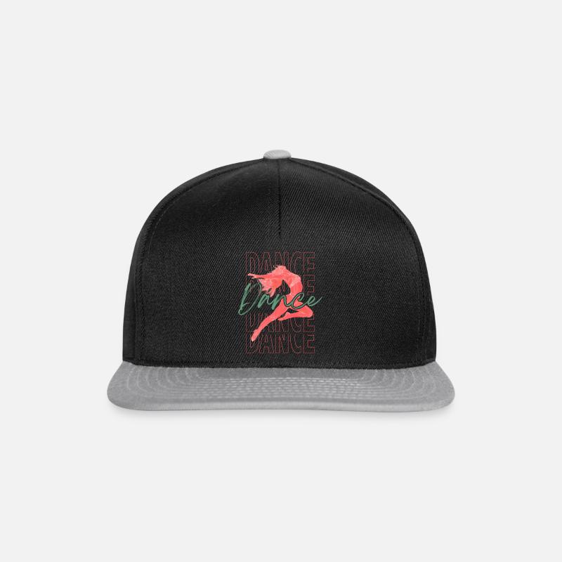 Klassischer Tanz - Snapback Cap - Schwarz/Grau