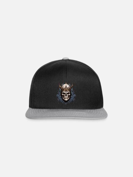 Skull King 3 - Snapback Cap - Schwarz/Grau