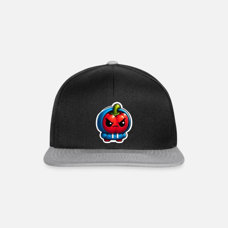 Small Angry Peppers - Snapback Cap - black/grey