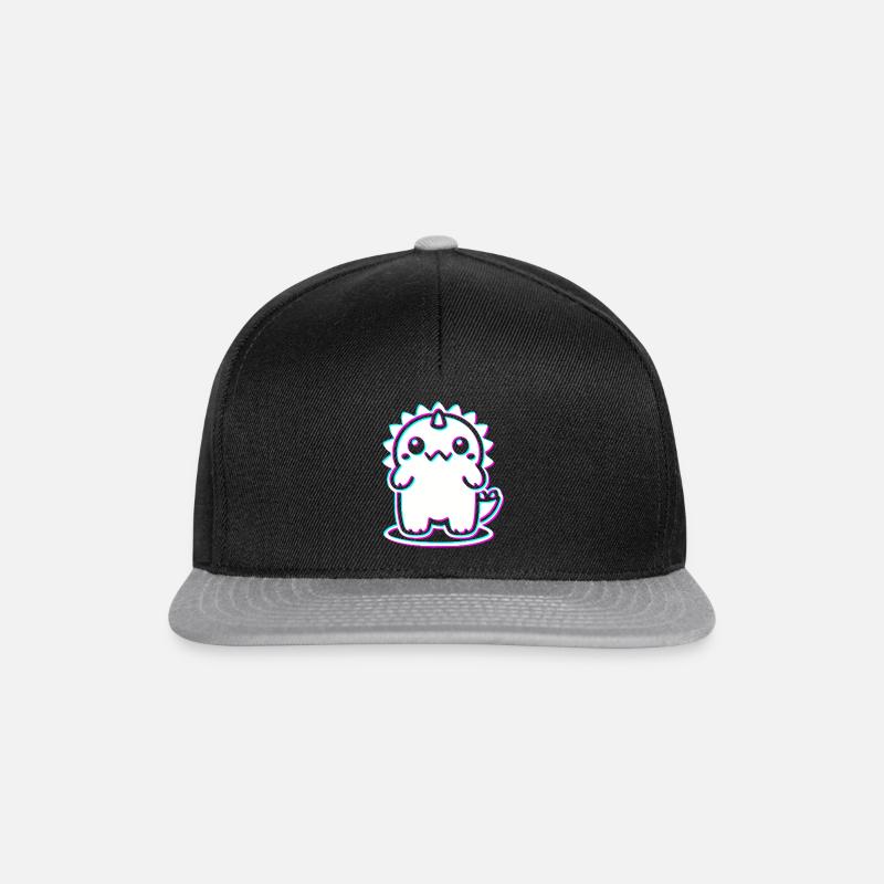 Kawaii monster - Snapback Cap - black/grey