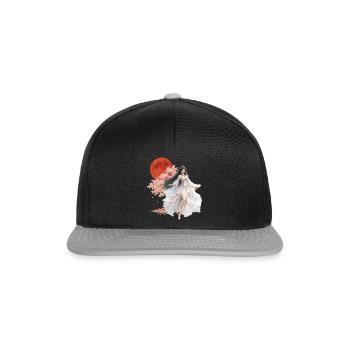 Moonlit Blossom Enchantress - Snapback Cap - black/grey - Front