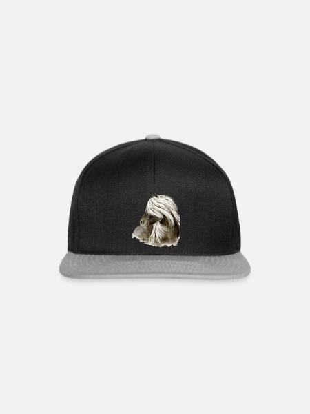 Mähnenwunder - Snapback Cap - Schwarz/Grau