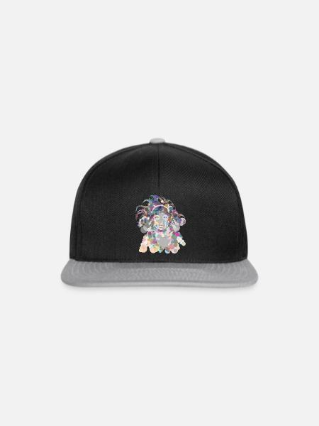 Hiromi - Snapback Cap - Schwarz/Grau