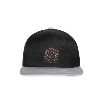 You are Beautiful, Strong, and Loved Tees - Snapback Cap - Schwarz/Grau - Vorne