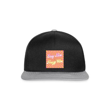 Easy Time Freezy Wine - Snapback Cap - Schwarz/Grau - Vorne