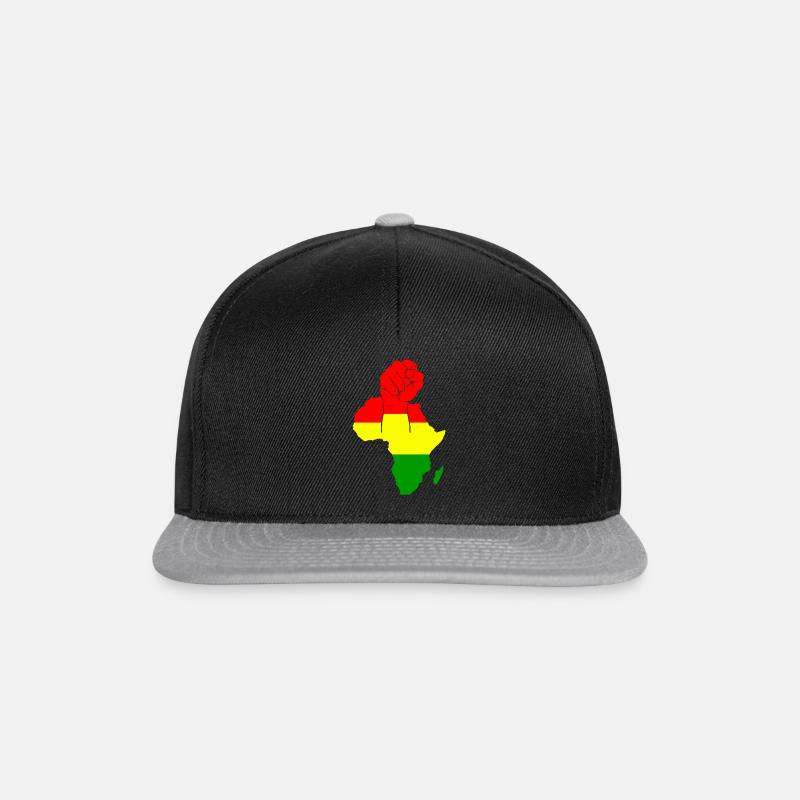 reggae - Snapback Cap - black/grey