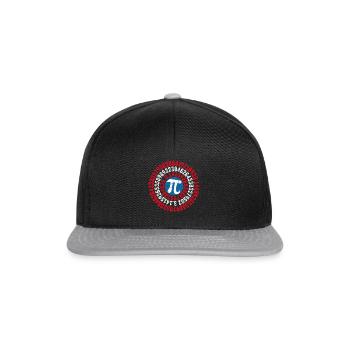pi - Snapback Cap - black/grey - Front