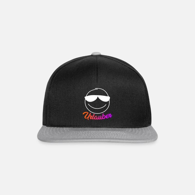 Vacances de vacances - Casquette snapback - noir/gris