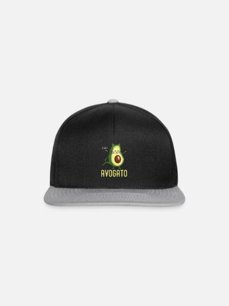 Avogato - Snapback Cap - Schwarz/Grau