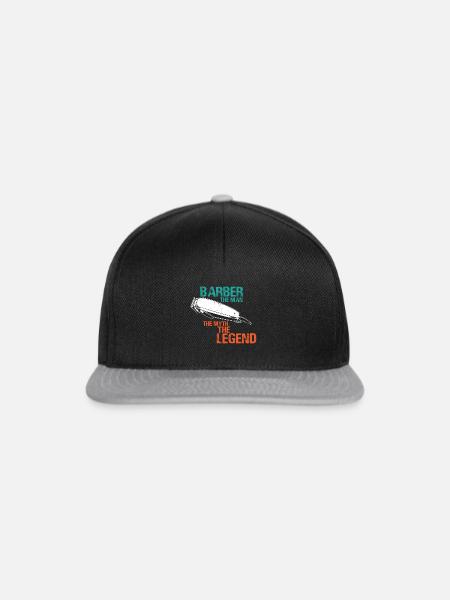 Frisur - Snapback Cap - Schwarz/Grau