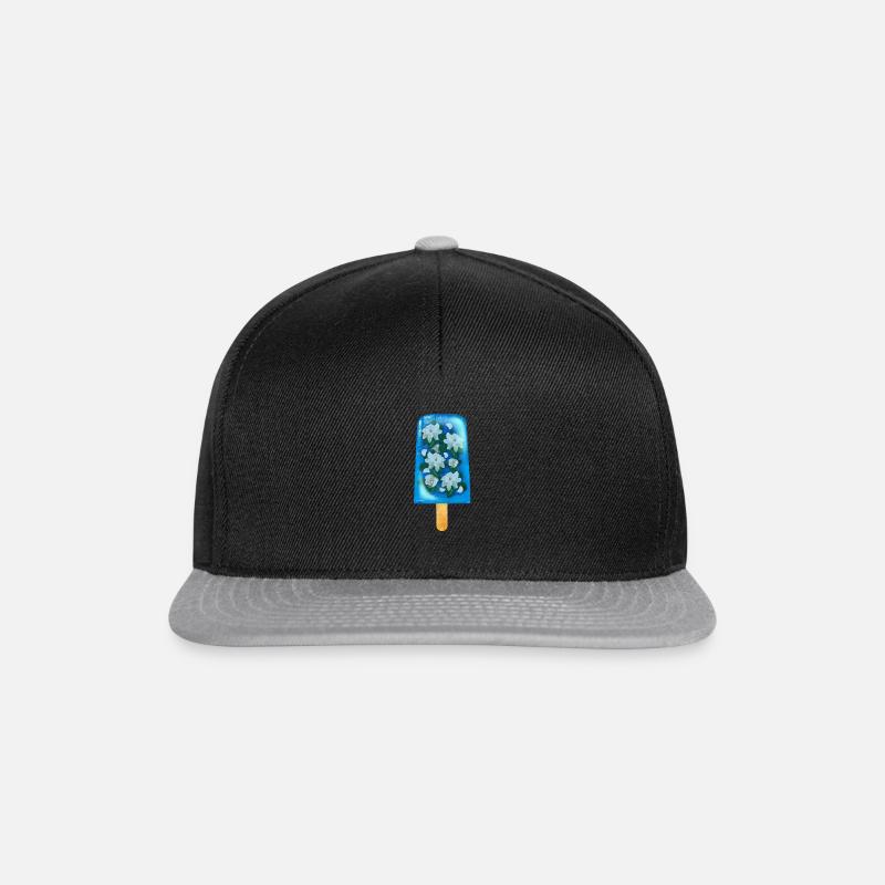 Delicious jasmine ice cream - Snapback Cap - black/grey