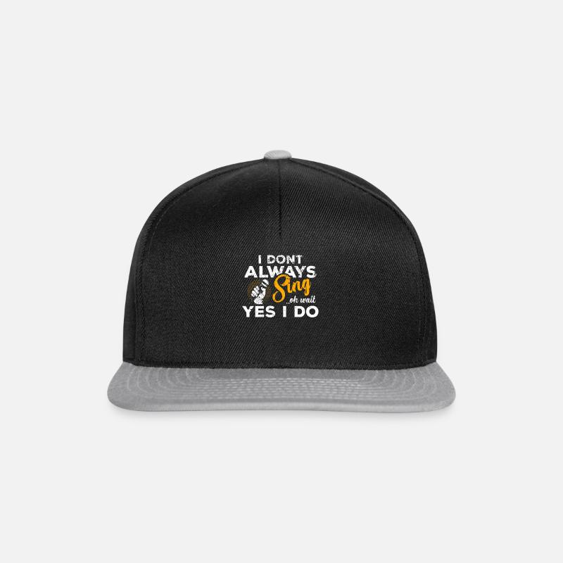 Karaoke - Snapback Cap - Schwarz/Grau