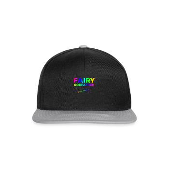 Feenhafter Pate - Snapback Cap - Schwarz/Grau - Vorne