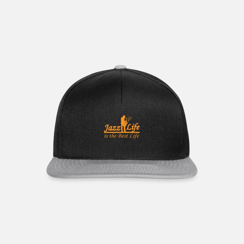 Jazz - Snapback Cap - Schwarz/Grau