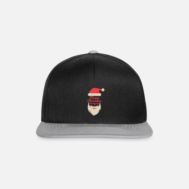 Père noël - Casquette snapback - noir/gris