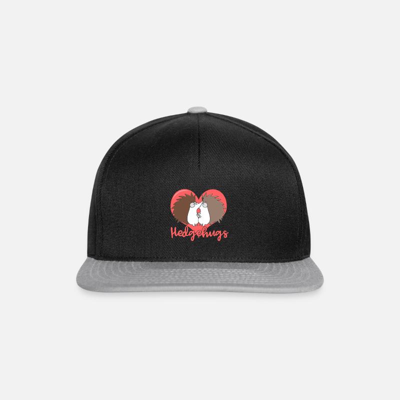 Hedgehugs - Snapback Cap - Schwarz/Grau