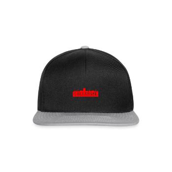 Oberhausen Skyline - Snapback Cap - Schwarz/Grau - Vorne