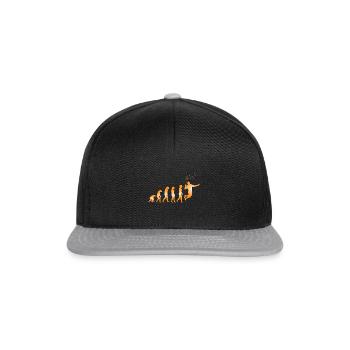Badminton - Snapback Cap - Schwarz/Grau - Vorne