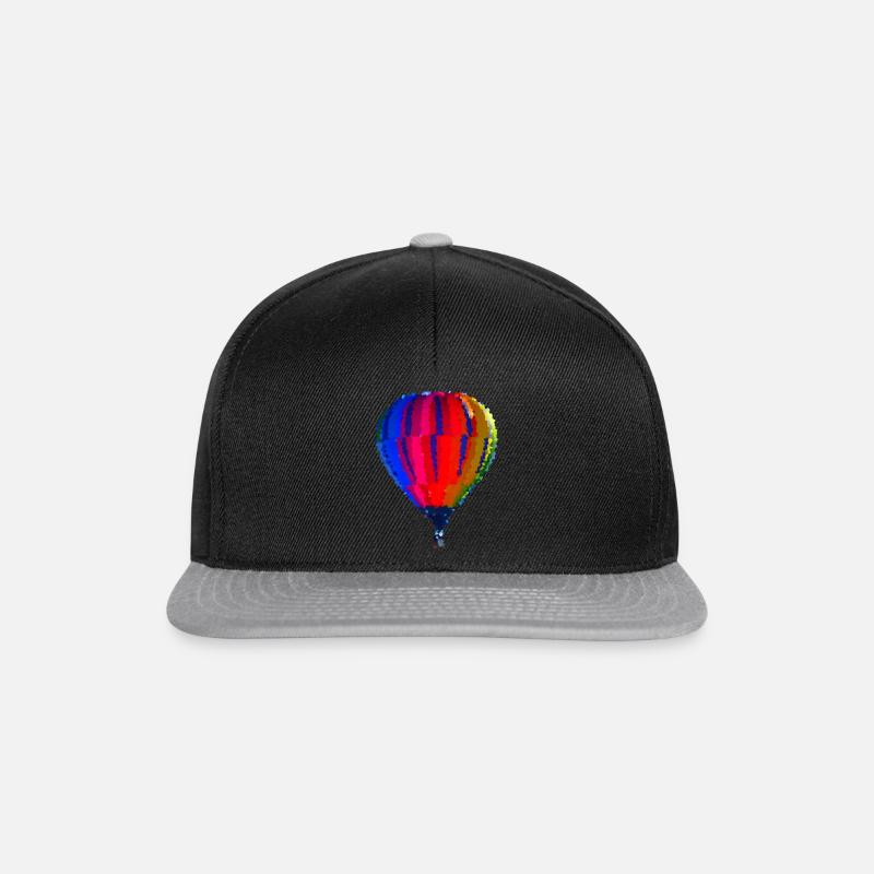 Ballon - Casquette snapback - noir/gris