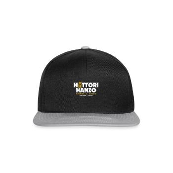 Hattori Hanzo Sword and Japan Sushi Gift - Snapback Cap - black/grey - Front