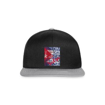 Salsa Cuba Dance - Salsa Dancer Gift - Snapback Cap - black/grey - Front