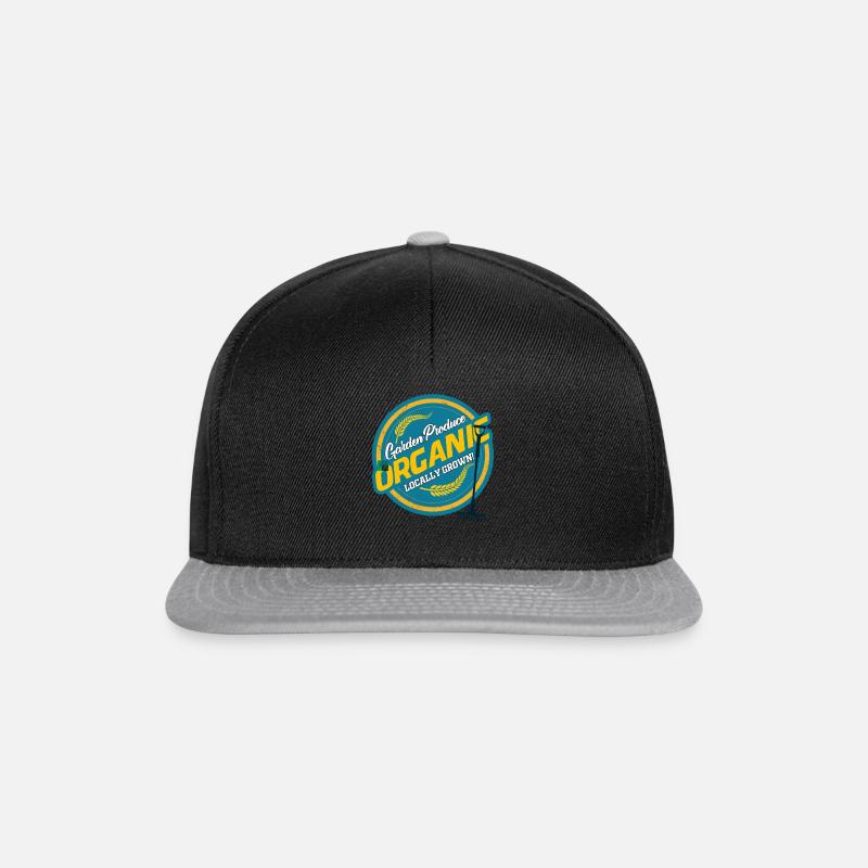 Vegetables from the region - Snapback Cap - black/grey