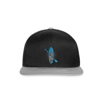 Stand Up Paddle DNA - Casquette snapback - noir/gris - Devant