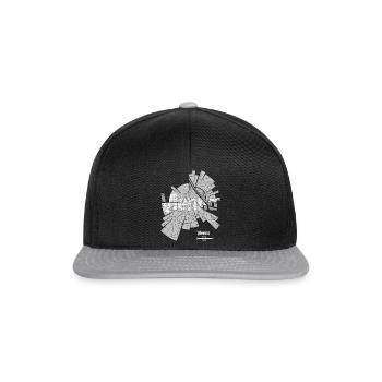 Vienna (Vienne) plan - Casquette snapback - noir/gris - Devant